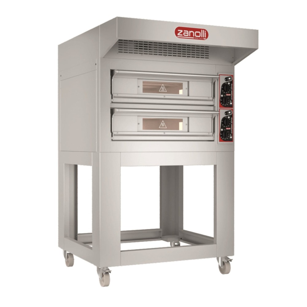 Piec do pizzy RESTO QUALITY CITIZEN EP 70 4+4 / MC | elektryczny | 2 komorowy | 8x33 cm  | 2x 600x400