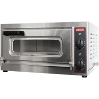 Piec do pizzy elektryczny | jednokomorowy | szamotowy do zapiekanek | RESTO QUALITY VULCANO 40
