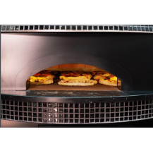 Piec do pizzy neapolitańskiej RESTO QUALITY CRATOS 9 Mosaico | elektryczny | 9xØ30 cm | 2x400x600 mm | 15,25 kW | 1600x1635x1490