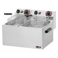 Frytownica elektryczna 8 + 5 l, 450x420x300, REDFOX FE-74 (00000234)