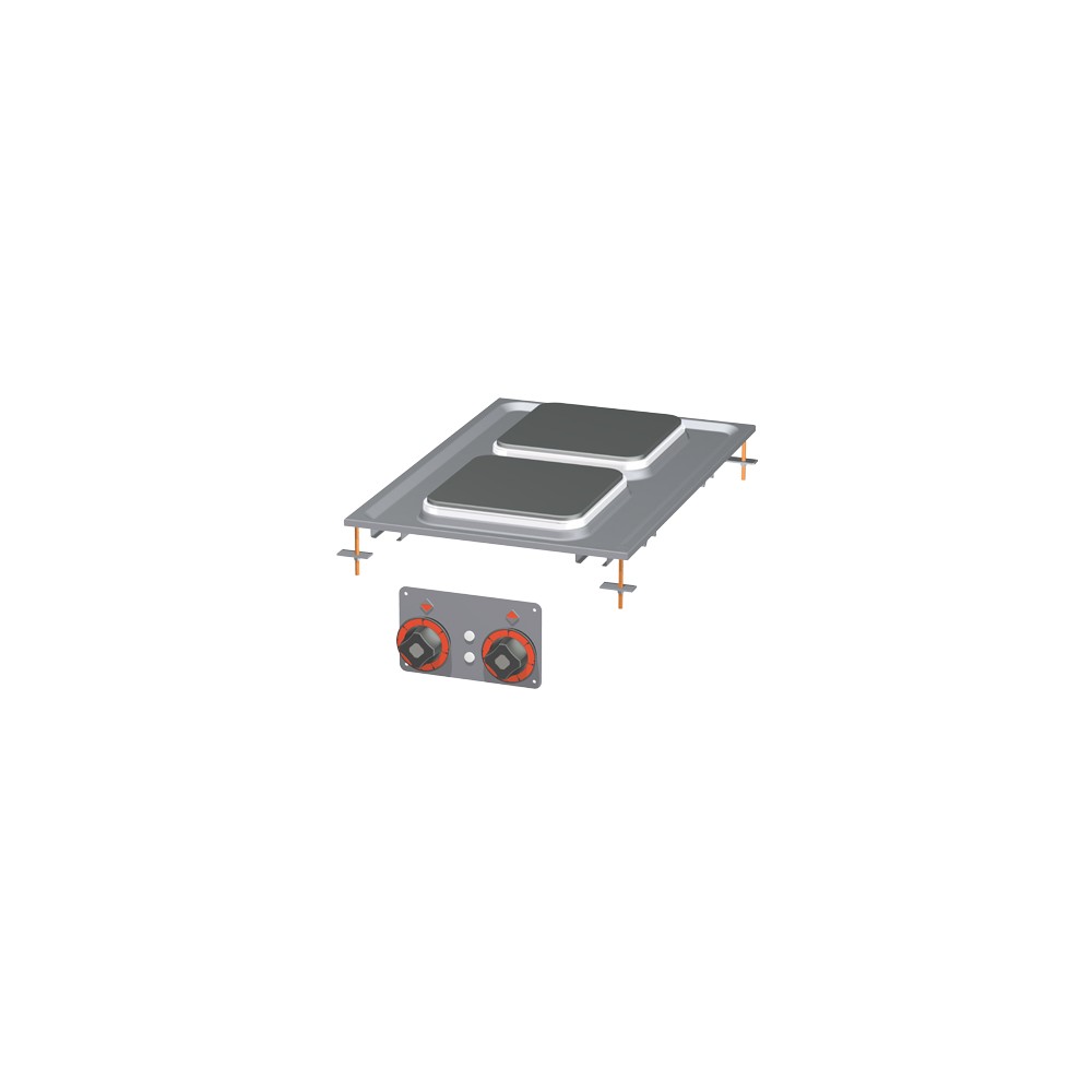 Kuchnia stołowa elektryczna, 800x600x50, RM GASTRO PCQD-68 ET (00016714)