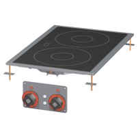 Kuchnia stołowa ceramiczna elektryczna, 400x600x50, RM GASTRO PCCD-64 ET (00016717)