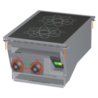 Kuchnia stołowa elektryczna, 400x600x310, RM GASTRO PCID-64 ET (00016719)