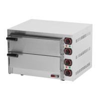 Piec do pizzy dwupoziomowy, 550x430x375, REDFOX FP-66R (00000451)