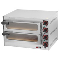 Piec do pizzy dwupoziomowy, 540x497x380, REDFOX FP-67R (00007945)