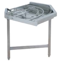 Transporter rolkowy 90° z podajnikiem, 800x800x875, RM GASTRO CT-171 (00000207)