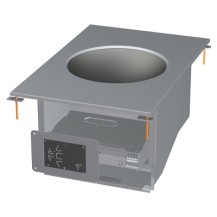 Kuchnia stołowa indukcyjna WOK elektryczna, 400x600x310, RM GASTRO PCIWD-64 ET (00016728)