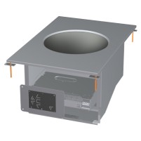 Kuchnia stołowa indukcyjna WOK elektryczna, 400x600x310, RM GASTRO PCIWD-64 ET (00016728)