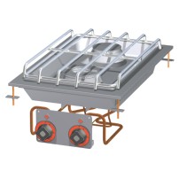 Kuchnia stołowa gazowa, 400x600x110, RM GASTRO PCD-64 G (00016715)
