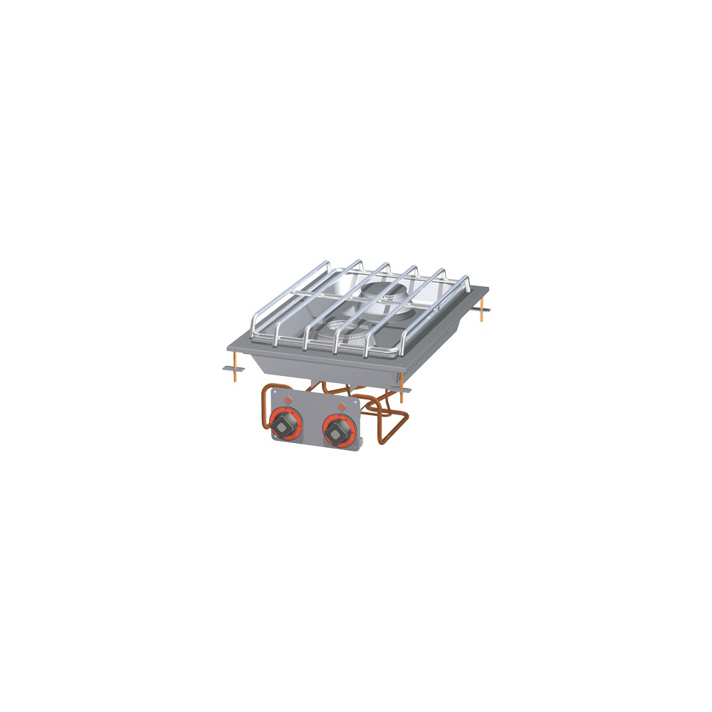 Kuchnia stołowa gazowa, 400x600x110, RM GASTRO PCD-64 G (00016715)