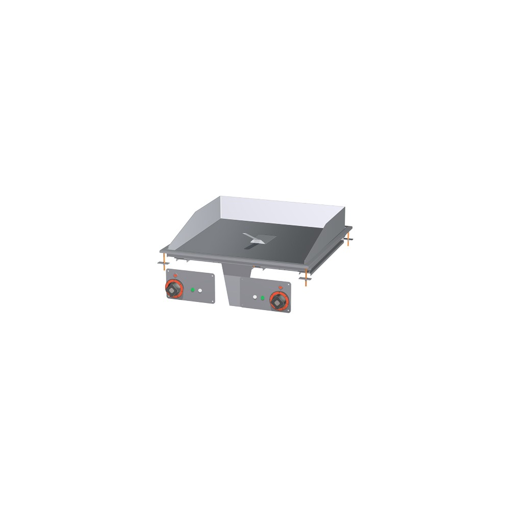 Płyta grillowa elektryczna, 600x600x220, RM GASTRO FTLD-66 ET (00016734)