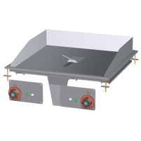 Płyta grillowa elektryczna, 600x600x220, RM GASTRO FTLRD-66 ET (00016736)