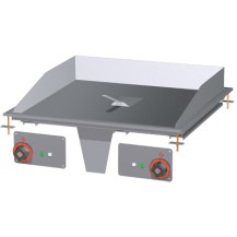 Płyta grillowa elektryczna, 800x600x220, RM GASTRO FTLRD-68 ET (00016742)