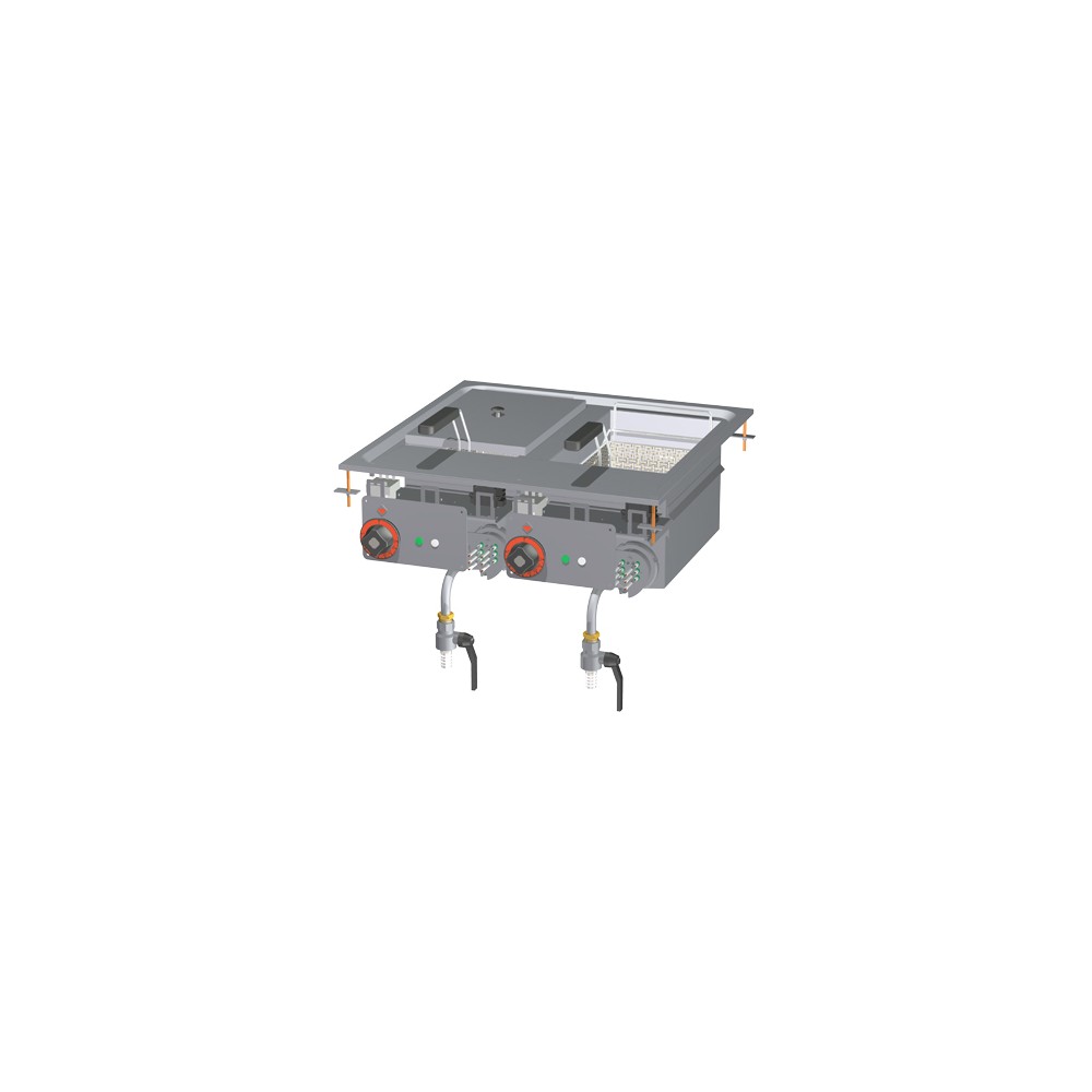 Frytownica elektryczna, 600x600x390, RM GASTRO F23D-66 ET (00029319)