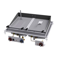 Grill lawowy gazowy, 500x700x330, RM GASTRO CWD-75 G (00029329)