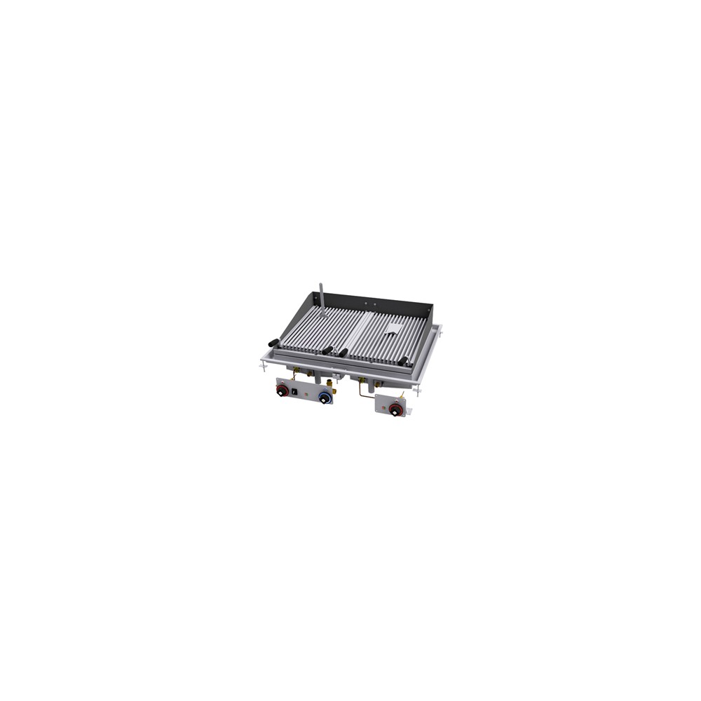Grill lawowy gazowy, 500x700x330, RM GASTRO CWD-75 G (00029329)