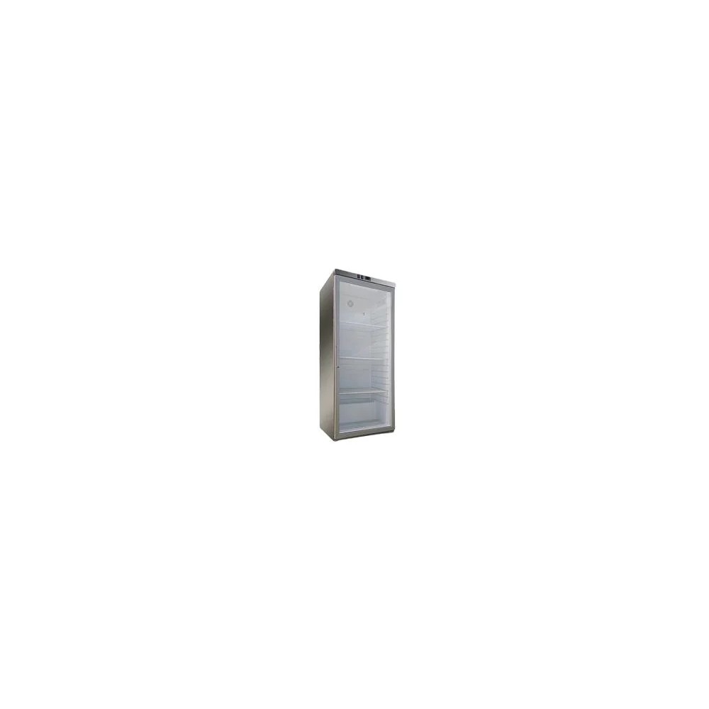 Szafa chłodnicza-350 l, lakierowana, przeszklone drzwi, 595x650x1850, REDFOX DRR 400G (00031013)