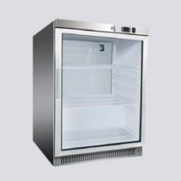 Szafa mroźnicza-130 l, nierdzewna, 595x650x830, REDFOX DRF 200SS (00031024)