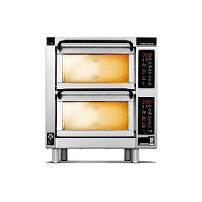 Piec do pizzy 2-komorowy sterowany elektronicznie, 650x600x800, PIZZA MASTER PM 402ED (00031452)