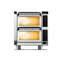 Piec do pizzy 2-komorowy sterowany elektronicznie, 650x600x800, PIZZA MASTER PM 402ED (00031452)