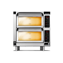 Piec do pizzy 2-komorowy sterowany elektronicznie, 700x650x800, PIZZA MASTER PM 452ED (00031457)