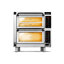 Piec do pizzy 2-komorowy sterowany elektronicznie, 700x650x800, PIZZA MASTER PM 452ED-1 (00031458)