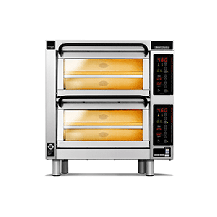 Piec do pizzy 2-komorowy sterowany elektronicznie, 700x650x800, PIZZA MASTER PM 452ED-2 (00031459)