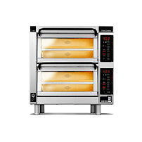 Piec do pizzy 2-komorowy sterowany elektronicznie, 700x650x800, PIZZA MASTER PM 452ED-2 (00031459)