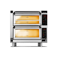 Piec do pizzy 2-komorowy sterowany elektronicznie, 775x725x800, PIZZA MASTER PM 552ED-1 (00031463)