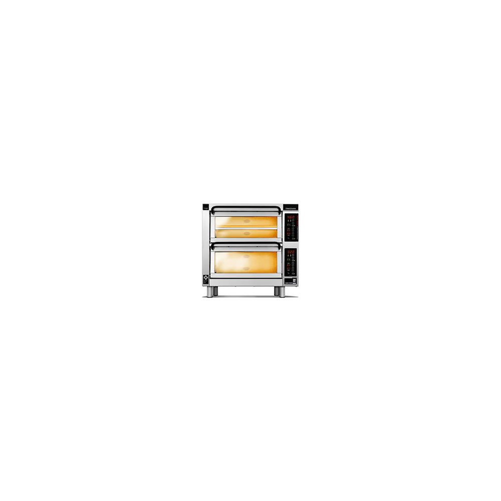 Piec do pizzy 2-komorowy sterowany elektronicznie, 775x725x800, PIZZA MASTER PM 552ED-1 (00031463)