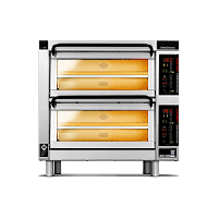 Piec do pizzy 2-komorowy sterowany elektronicznie, 775x725x800, PIZZA MASTER PM 552ED-2 (00031464)