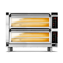 Piec do pizzy 2-komorowy sterowany elektronicznie, 1060x600x800, PIZZA MASTER PM 402ED -1DW (00031473)