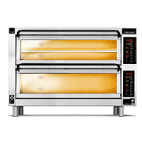 Piec do pizzy 2-komorowy sterowany elektronicznie, 1160x650x800, PIZZA MASTER PM 452ED-DW (00031477)
