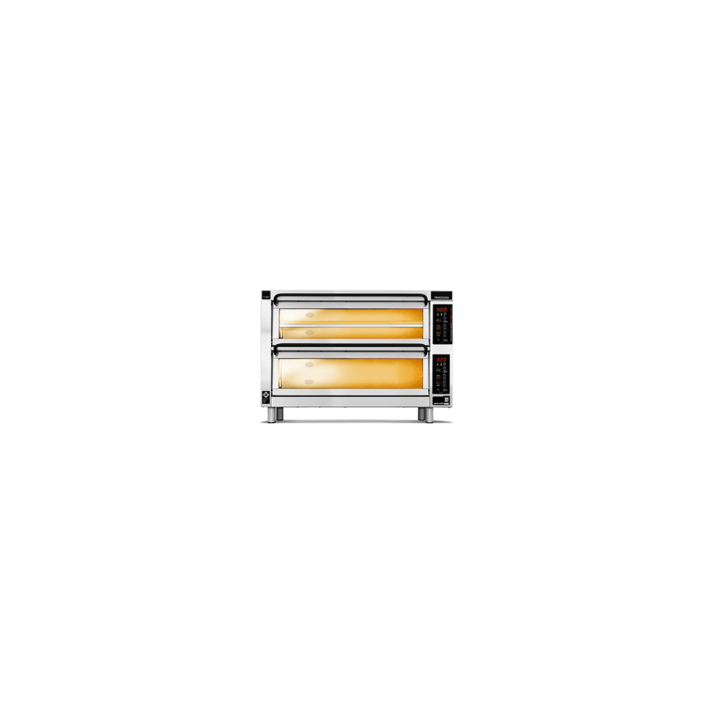 Piec do pizzy 2-komorowy sterowany elektronicznie, 1160x650x800, PIZZA MASTER PM 452ED-DW (00031477)