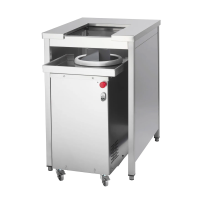 Zaokrąglarka do ciasta do pizzy 20-900g, hydratacja 55-75%, 230V, Pizza Group AR900