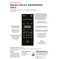 Piec konwekcyjny z naparowaniem | piekarniczy | 3x460x330 mm | 3,6 kW | 230 V | Mychef RESTO QUALITY BAKERSHOP AIR-S 343E