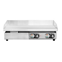 Płyta grillowa elektryczna | gładka | nastawna | 2,2 + 2,2 kW | 730x470x250 mm | RESTO QUALITY RQEG820