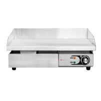 Płyta grillowa elektryczna | gładka | nastawna | 3 kW | 550x430x250 mm | RESTO QUALITY RQEG818