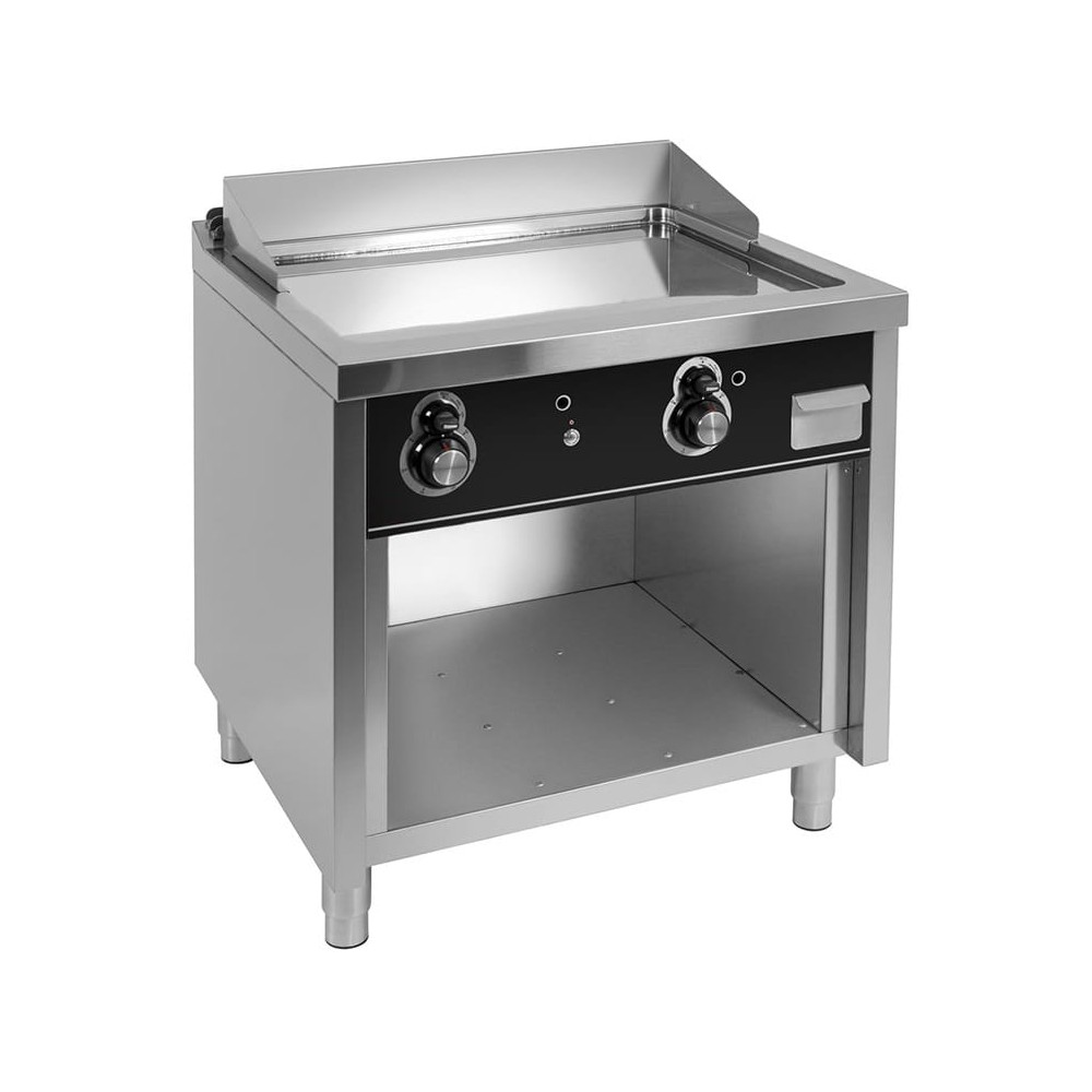 Płyta grillowa gazowa | płyta gładka | chromowana | 15,5 kW | RESTO QUALITY RQT7508ECR | linia 750