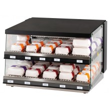 Podgrzewacz do burgerów | witryna grzewcza | dwie półki | 1,16 kW | 953x700x691 mm | RESTO QUALITY RQBINM