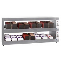 Podgrzewacz do burgerów | witryna grzewcza | dwie półki | 2,8 kW | 1800x600x900 mm | RESTO QUALITY RQBINPP180