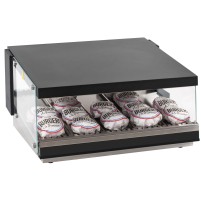 Podgrzewacz do burgerów | witryna grzewcza | jedna półka | 0,58 kW | 800x707x430 mm | RESTO QUALITY RQBIN801