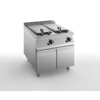 Frytownica gazowa 2 komorowa, 2 x 15 litrów, 800x730x900, SILKO NEFG74215