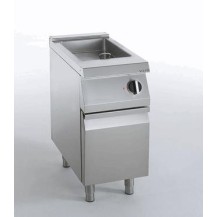 Patelnia multifunkcja, pojemność 8,5l, stała, 400x730x900, SILKO NECM72A