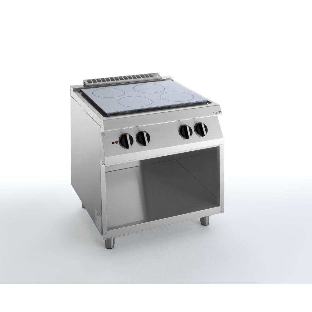 Płyta grzewcza elektryczna, 4 strefowa “Solid top”, 800x730x900, SILKO NETE74G
