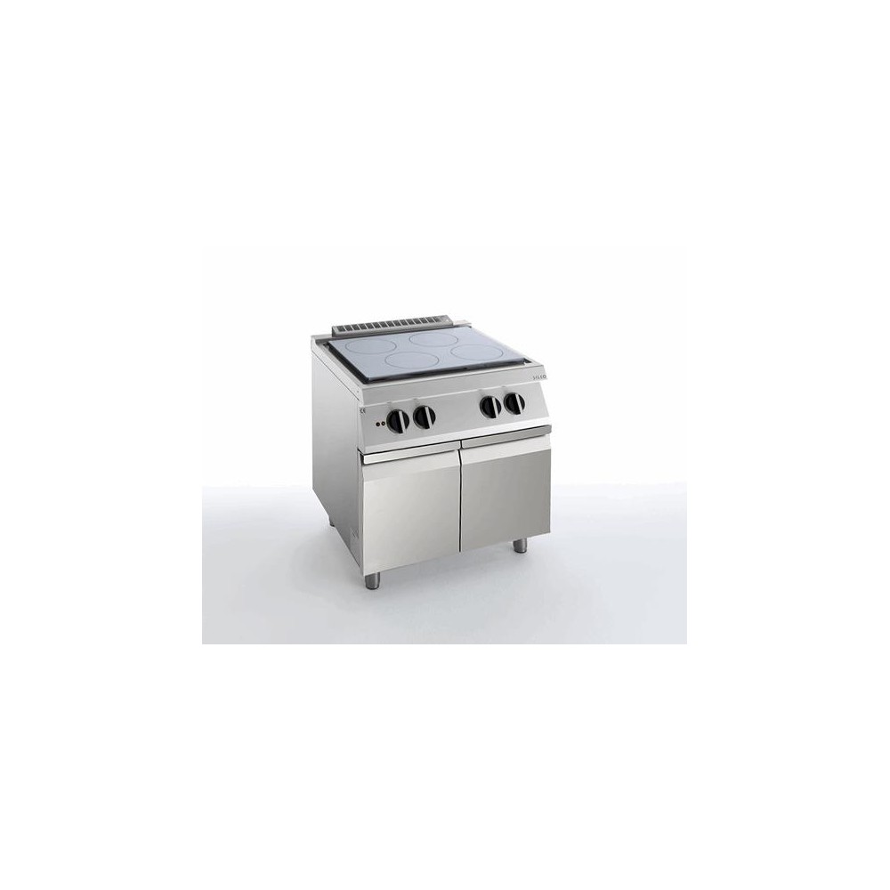 Płyta grzewcza elektryczna, 4 strefowa “Solid top”, 800x730x900, SILKO NETE74A