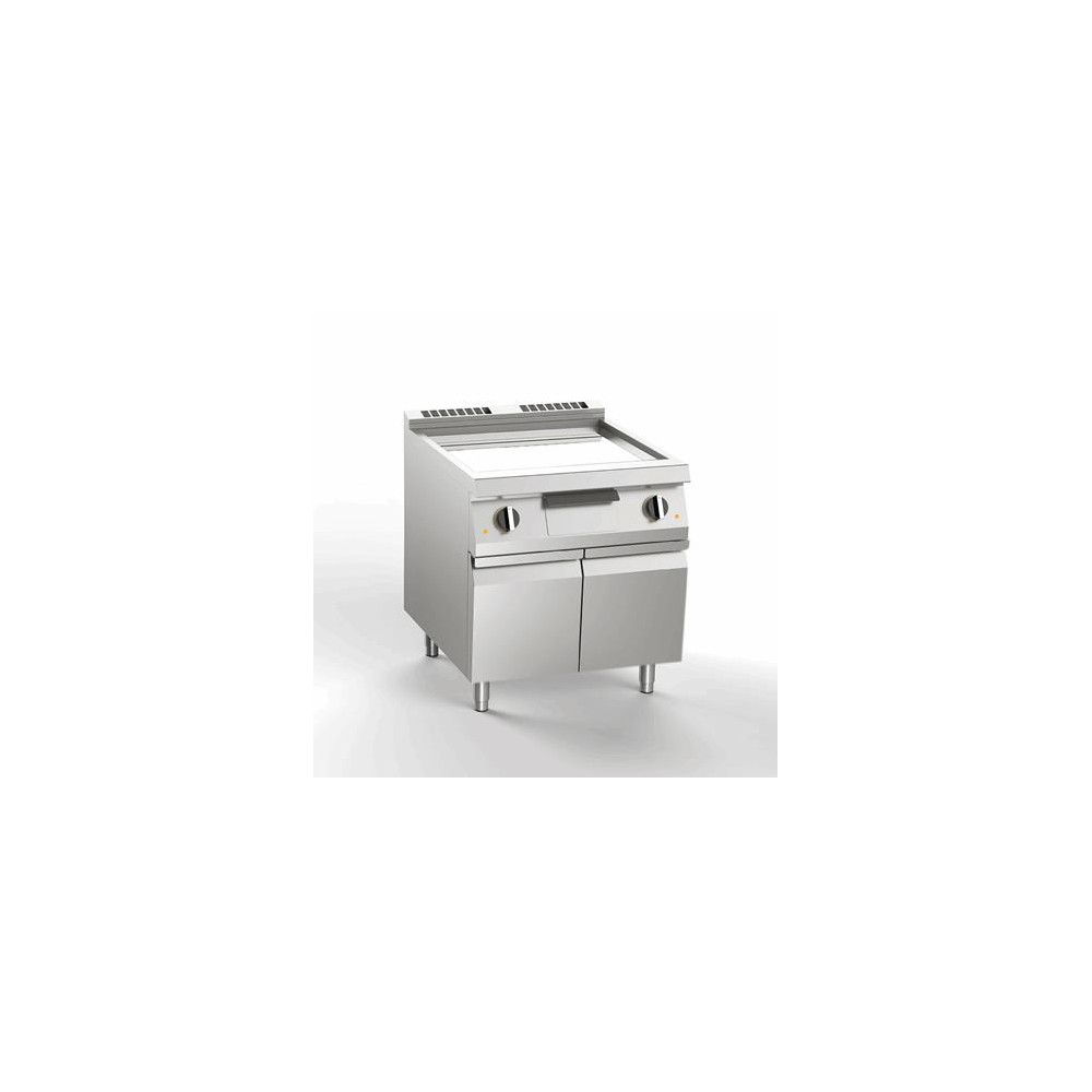 Płyta grillowa elektryczna gładka, chromowana, 800x730x900, SILKO NEBE74ALC