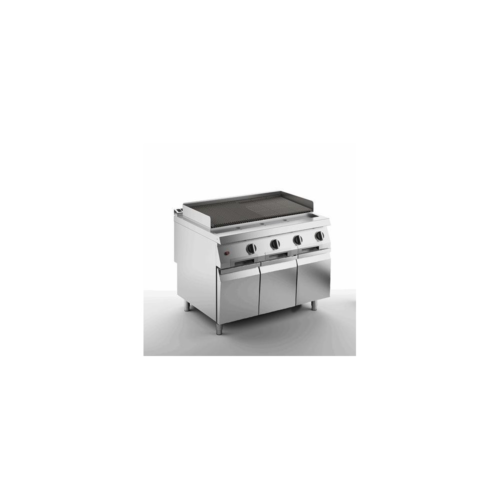 Grill gazowy do mięsa i ryb, 1200x900x900, SILKO NEGVG96A