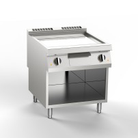 Płyta grillowa elektryczna gładka, chromowana, 800x900x900, SILKO NEBE94GLC