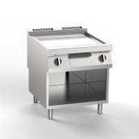 Płyta grillowa elektryczna gładka, chromowana, 800x900x900, SILKO NEBE94GLC